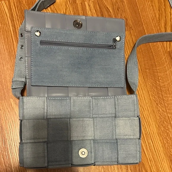 Bottega like denim cassette bag - Picture 4 of 4